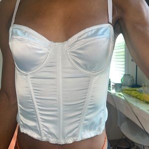 White Corset Top